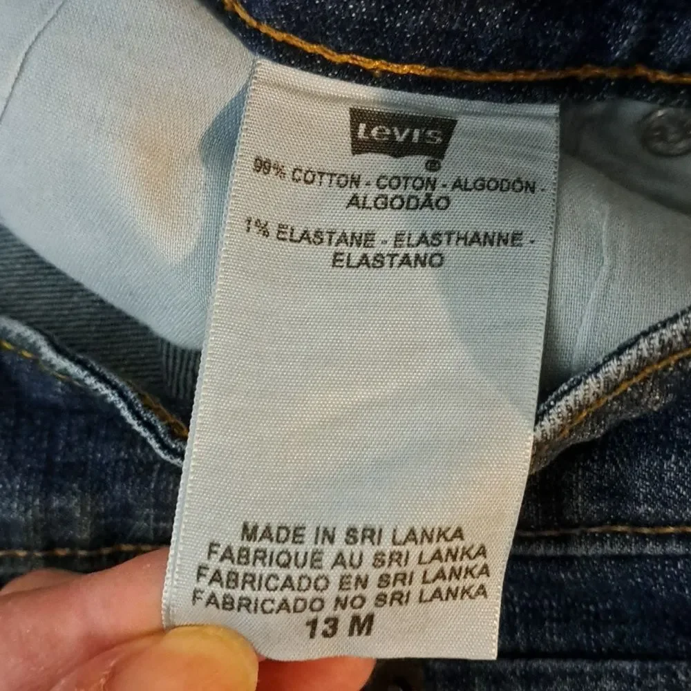 Y2K vintage Levi's 518 Superlow jeans